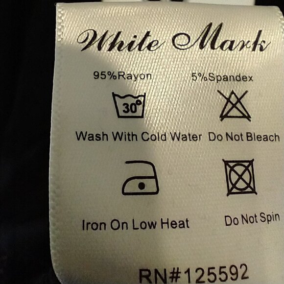 White Mark Top Women's Size Small Black Cold Shoulder Ruffle Sleeve NWT - Picture 9 of 10